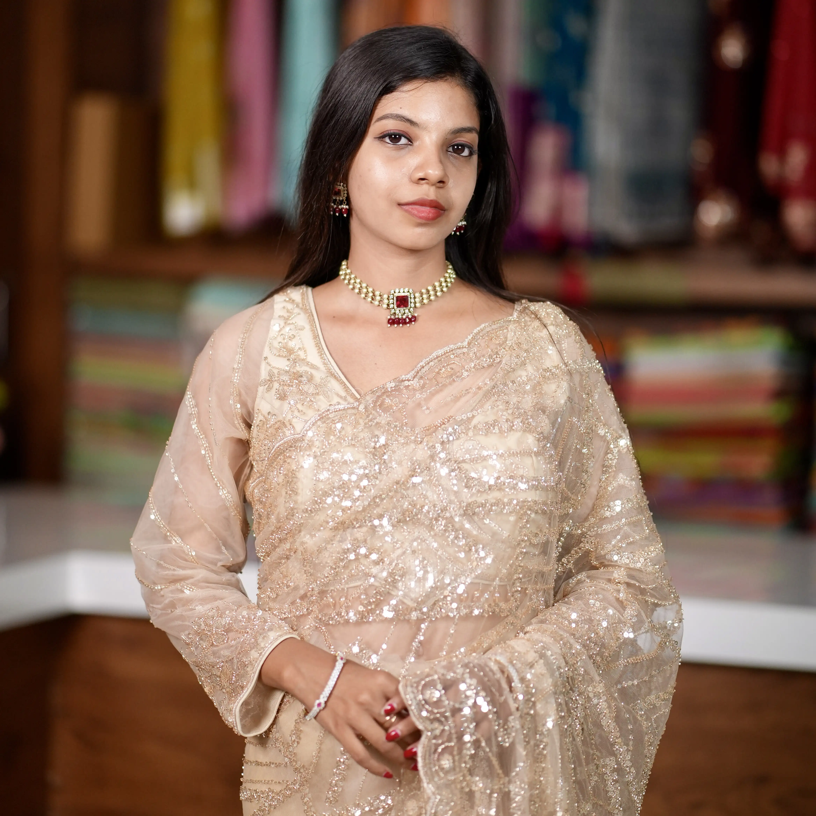 Reception Saree