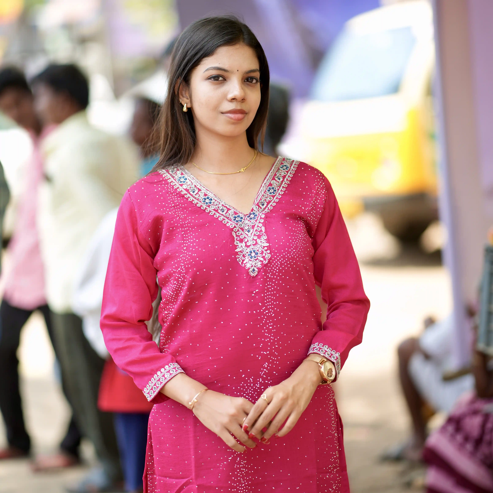 Sparkle Kurti Top