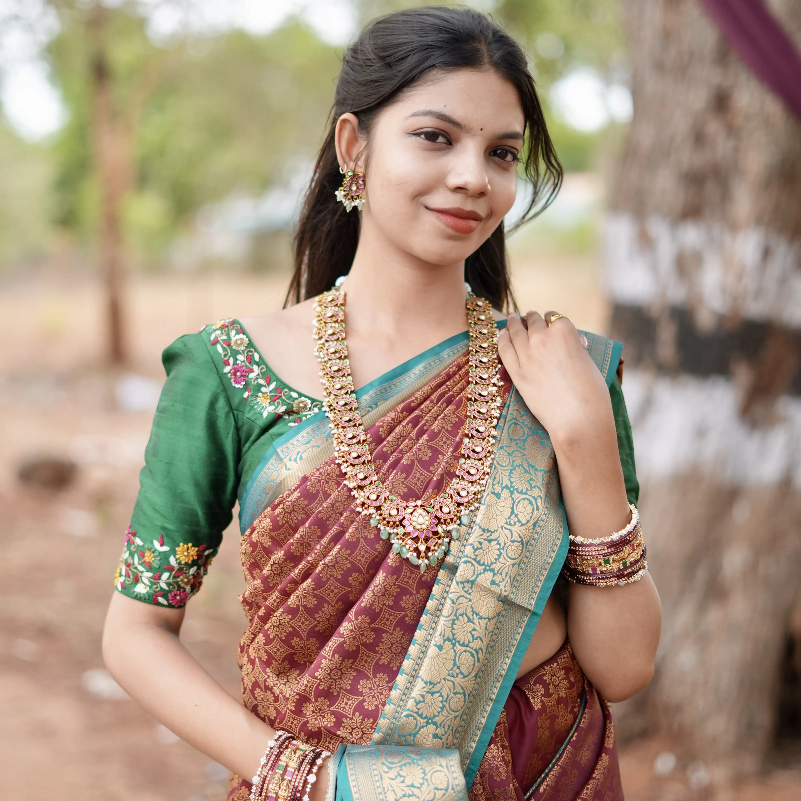 Kanchi Semi Silk Saree